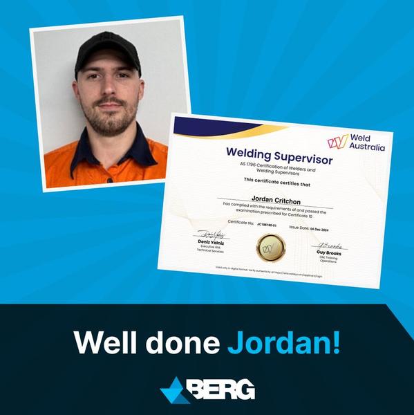 Berg Engineering - Employee Certification