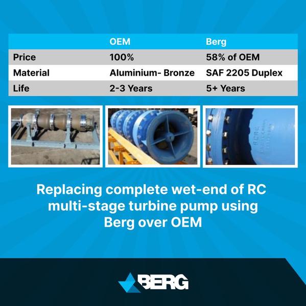 Berg Engineering - OEM vs Berg Comparison