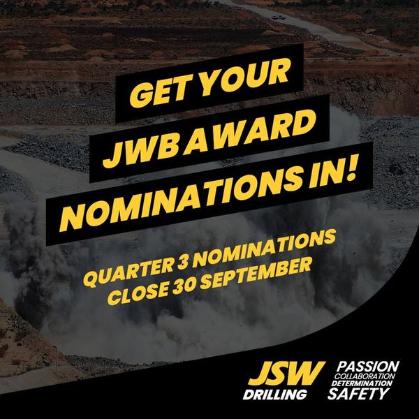 JSW Drilling - Awards Program